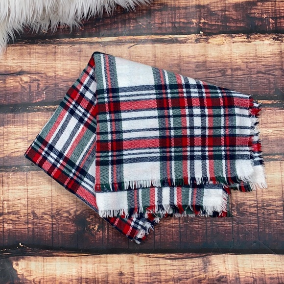 Accessories - RELISTED Plaid Tartan Scarf Blanket Scarf Oversized